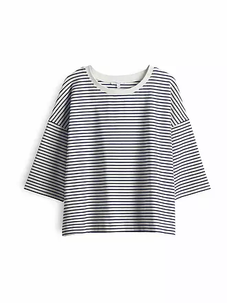 OPUS | T-Shirt SEIFEN PREPPY | dunkelblau